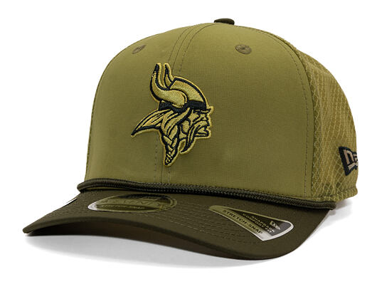 Kšiltovka New Era - NFL25 "Salute to Service" - 9SEVENTY Stretch-Snap - Minnesota Vikings