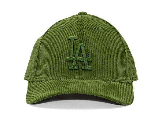 Kšiltovka New Era - MLB Cord 9FORTY M-Crown - LA Dodgers - Rifle Green