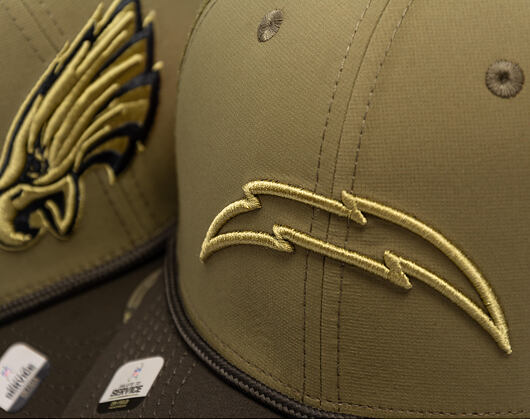 Kšiltovka New Era - NFL25 "Salute to Service" - 9SEVENTY Stretch-Snap - Los Angeles Chargers