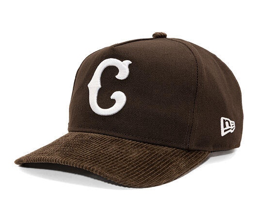 Kšiltovka New Era - MLB Cooperstown Cord 19TWENTY - Chicago Cubs - Brown