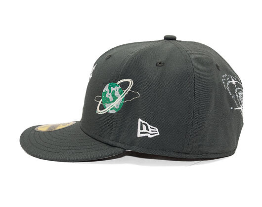 Kšiltovka New Era - MLB Planet Icon 59FIFTY - NY Yankees - Steel Clouds