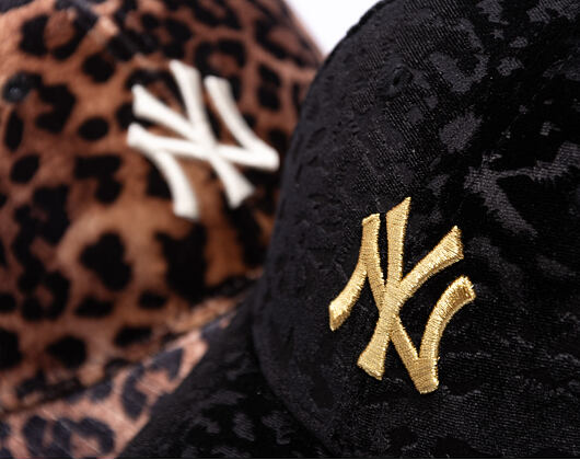 Dámská Kšiltovka New Era - MLB Leo Velour 9FORTY - NY Yankees - Black