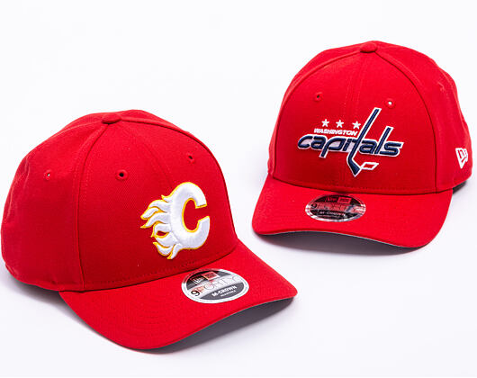 Kšiltovka New Era - NHL 9SEVENTY Stretch-Snap - Calgary Flames - Team Color
