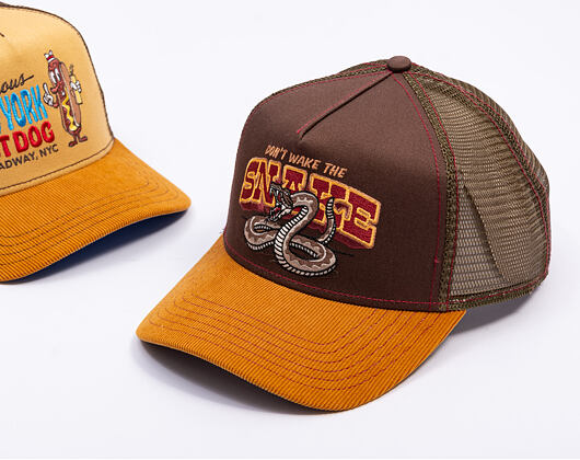 Kšiltovka Stetson - Trucker Cap Don‘t Wake The Snake by JJ Hats