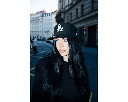 Kšiltovka New Era - MLB Basic 59FIFTY - LA Dodgers - Black / White