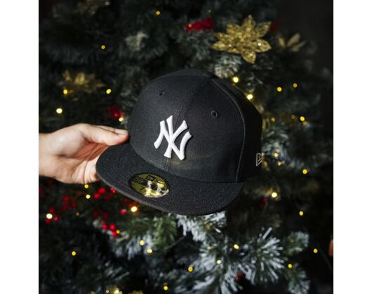 Kšiltovka New Era - MLB Basic 59FIFTY - NY Yankees - Black / White