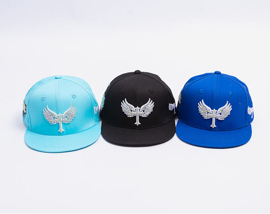 Kšiltovka Reflection Luxury Shine Loud Snapback - Royal Blue / White