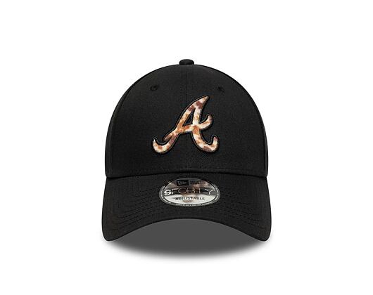 Kšiltovka New Era - Animal Pack 9FORTY MLB Faux Pony Cow Infill - Atlanta Braves