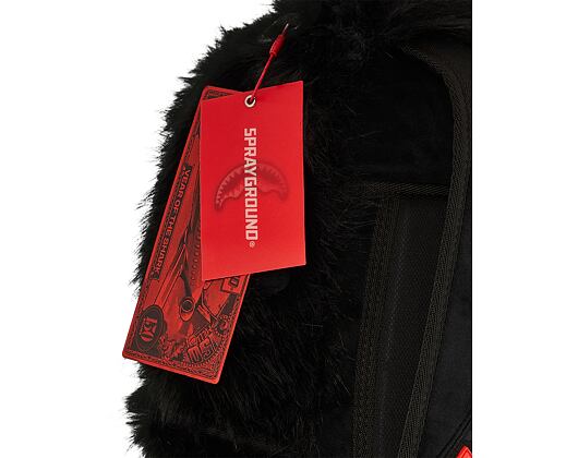 Batoh Sprayground Fur Cray Black Backpack