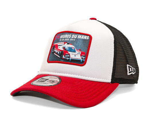 Kšiltovka New Era - LE MANS 9FORTY A-Frame Trucker Patch - Scarlet