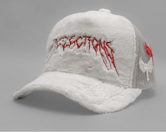 Kšiltovka Reflection Luxury Fuzzy Trucker - Oats red