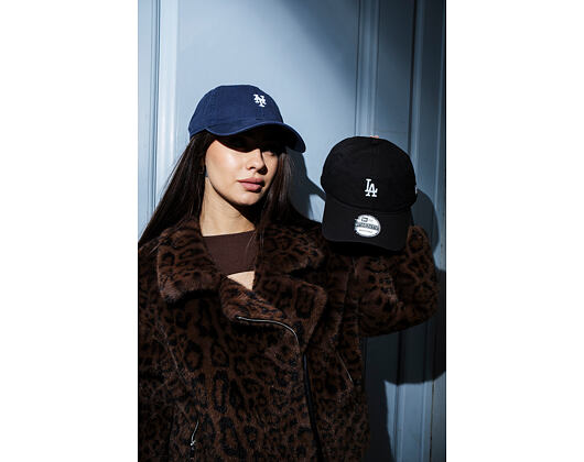Kšiltovka New Era - MLB Washed Mini Logo 9TWENTY - LA Dodgers - Black