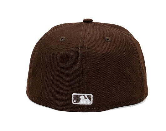 Kšiltovka New Era - MLB Seasonal 59FIFTY - NY Yankees - Burnt Wood - Brown