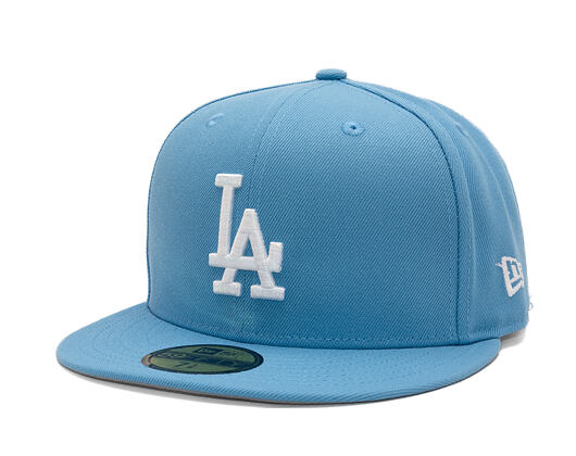 Kšiltovka New Era - MLB Seasonal 59FIFTY - LA Dodgers - Sky Blue / Pink UV