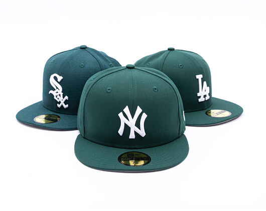 Kšiltovka New Era - MLB Seasonal 59FIFTY - NY Yankees - Dark Green