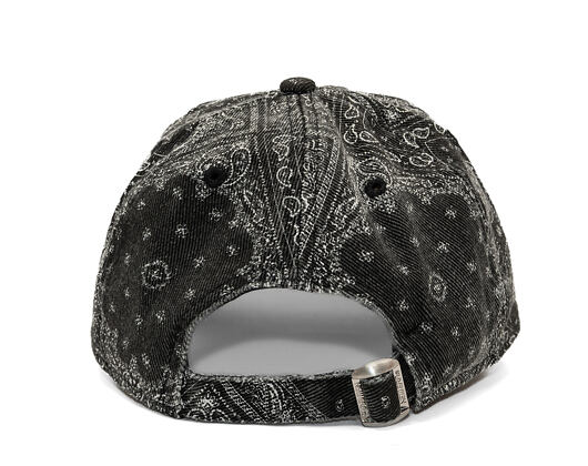 Kšiltovka New Era - MLB Washed Paisley 9TWENTY - NY Yankees - Black