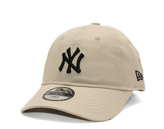 Dětská Kšiltovka New Era - MLB Essential 9TWENTY - NY Yankees - Stone