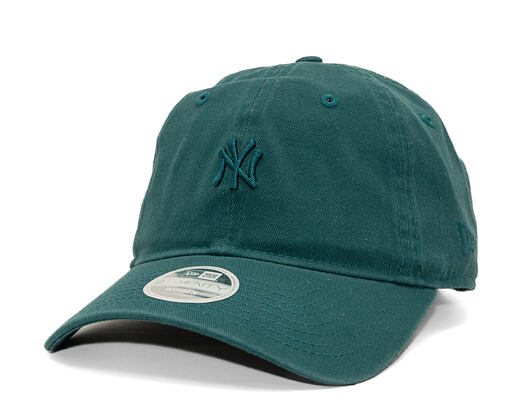 Dámská Kšiltovka New Era - MLB Washed Mini Logo 9TWENTY - NY Yankees - Pine Green