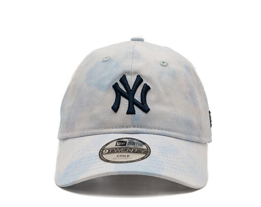 Dětská Kšiltovka New Era - MLB Tie Dye 9TWENTY - NY Yankees - Sky Blue