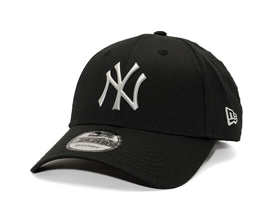 Kšiltovka New Era - MLB Metallic 9FORTY - NY Yankees - Black
