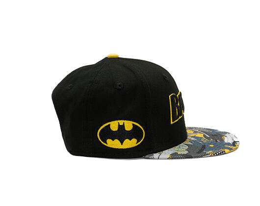Dětská Kšiltovka New Era - Warner Bros DC Universe 9FIFTY - Batman - Black
