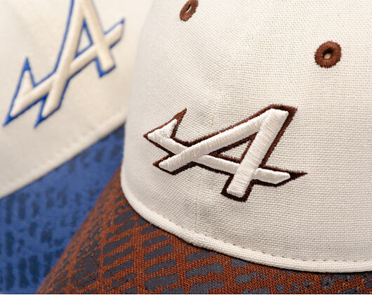 Kšiltovka New Era - F1 Heritage 9TWENTY - Alpine Racing - Chrome White