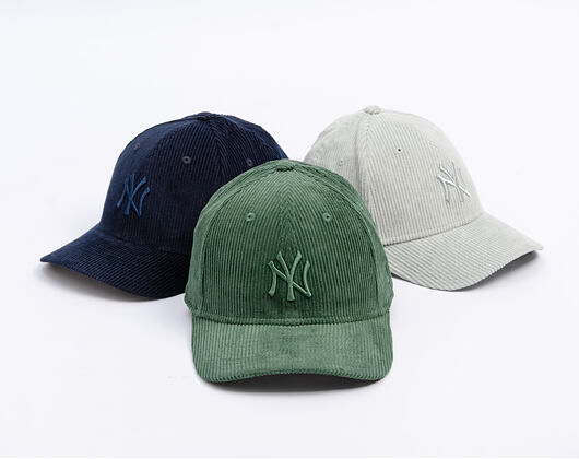 Kšiltovka New Era - MLB Cord 9FORTY M-CROWN - NY Yankees - Cilantro Green