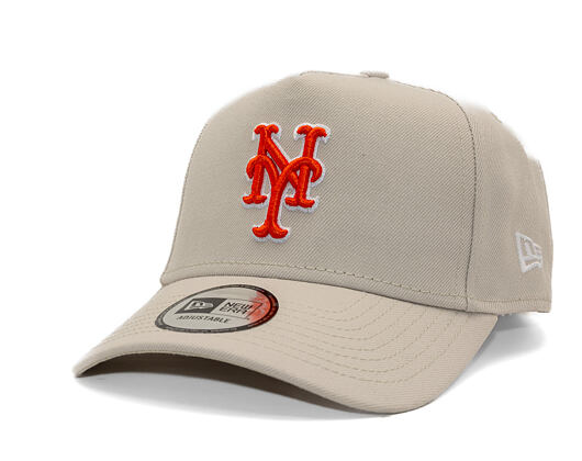 Kšiltovka New Era - MLB Outline Script 9FORTY A-Frame - NY Mets - Stone