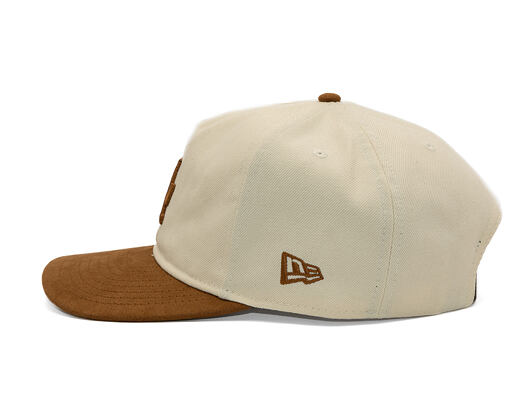 Kšiltovka New Era - MLB Suede Visor 9FIFTY A-Frame - LA Dodgers - Cream