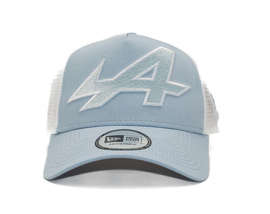 Kšiltovka New Era - F1 Seasonal 9FORTY Trucker - Alpine Racing - Sky Blue