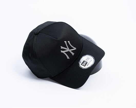 Kšiltovka New Era - MLB Metallic 9FORTY A-Frame - NY Yankees - Black