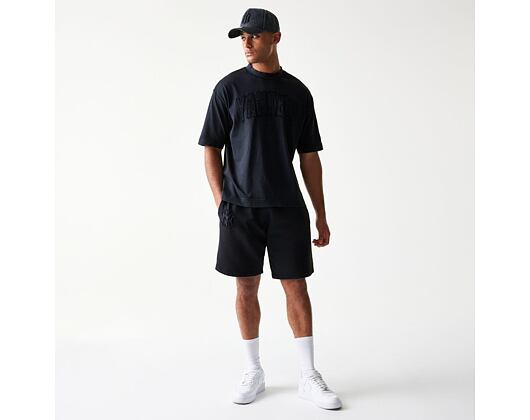 Triko New Era - MLB Washed Boxy Tee - NY Yankees - Black