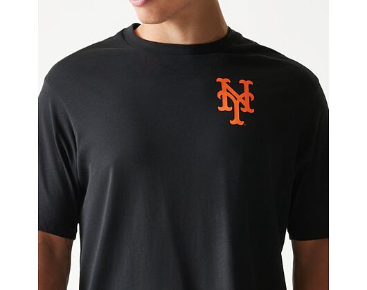 Triko New Era - MLB Food Graphic Tee - NY Mets - Black