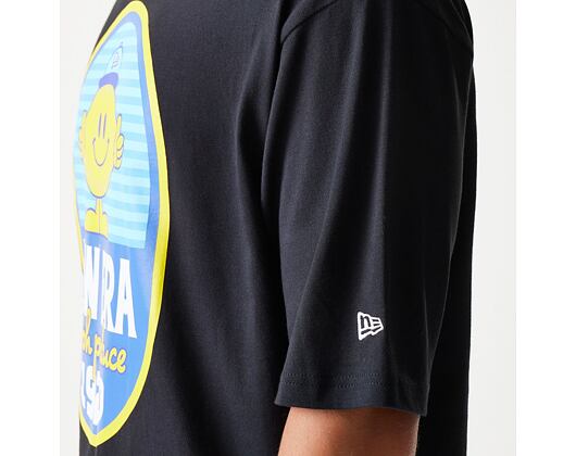 Triko New Era - Fruit Graphic Oversized Tee - Black