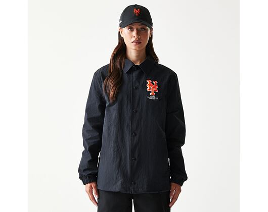 Bunda New Era - MLB Coaches Jacket - NY Mets - Black
