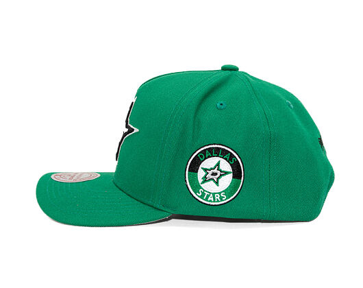 Kšiltovka Mitchell & Ness - Dallas Stars - Double Clutch Pro Snapback - Green
