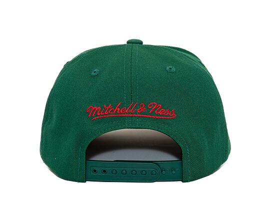 Kšiltovka Mitchell & Ness - Minnesota Wild - Double Clutch Pro Snapback - Green