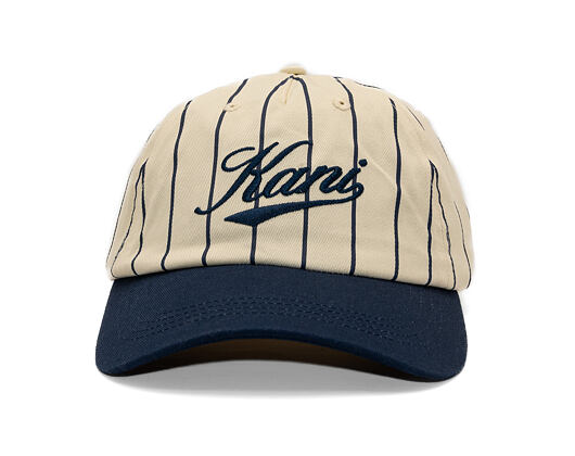 Kšiltovka Karl Kani - Cursive Varsity Pinstripe Baseball Cap