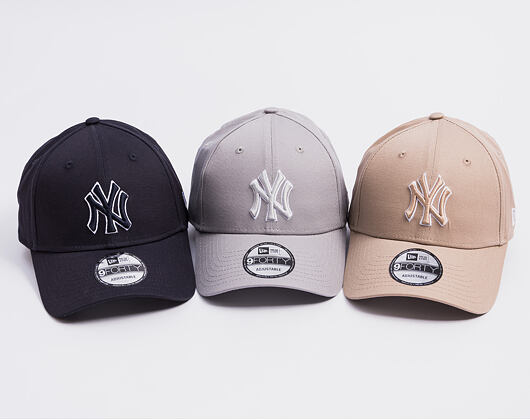 Kšiltovka New Era - MLB Outline 9FORTY - NY Yankees - Grey