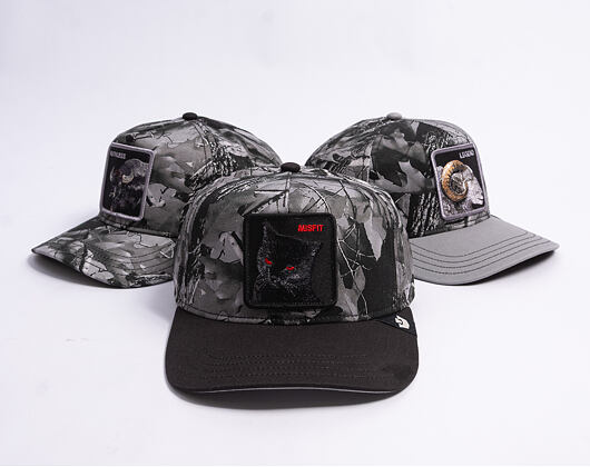 Kšiltovka Goorin - Misfit Camo - Camouflage / Void