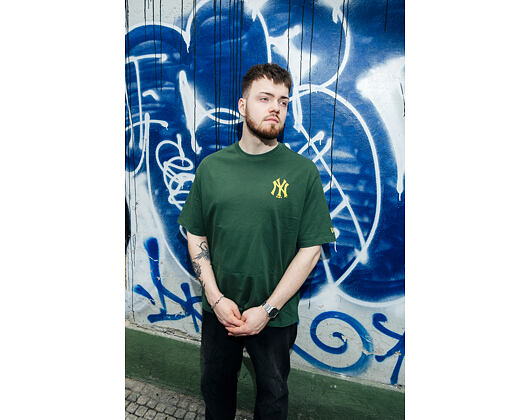 Triko New Era - MLB World Series Tee - NY Yankees - Cilantro Green