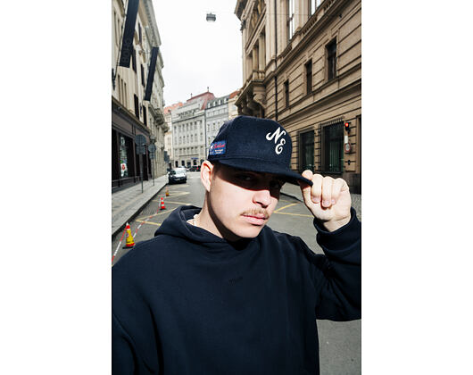 Kšiltovka New Era - 59FIFTY Day - Wool & Cashmere Script - Black
