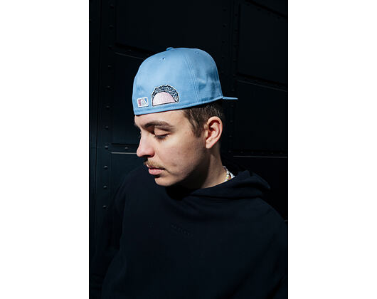 Kšiltovka New Era - MLB Palm & Taco 59FIFTY - LA Dodgers - Sky Blue / Pink UV