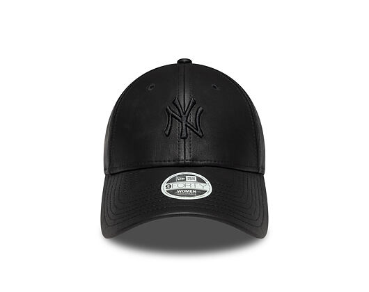 Dámská Kšiltovka New Era - MLB PU Leather 9FORTY - NY Yankees - Black