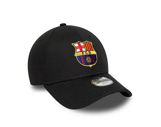 Dětská Kšiltovka New Era - Core Logo 9FORTY Kids - Barcelona FC - Black