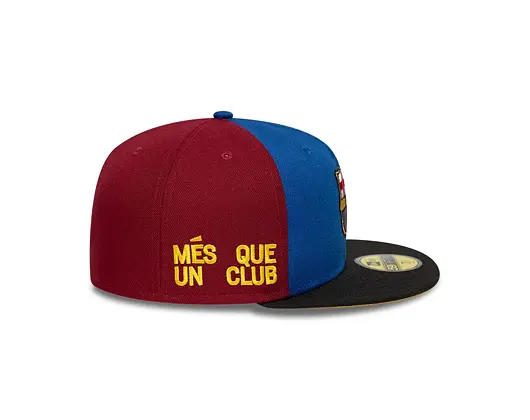 Kšiltovka New Era - "Mes Que Un" 59FIFTY - Barcelona FC - Cardinal/Blue