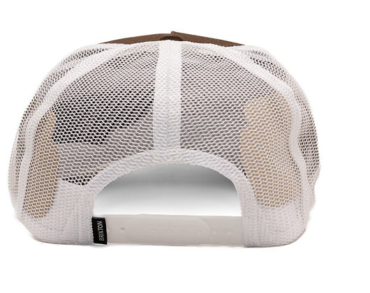 Kšiltovka Brixton - Tolman MP Trucker - Pinecone Brown/White