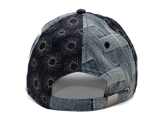Kšiltovka Kangol - TRENDS PACK - Denim Mashup Baseball - Blue Picnic