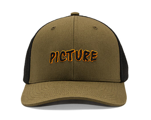 Kšiltovka Picture - Kuldo Trucker - Tobacco