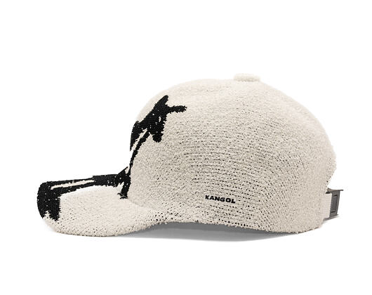 Kšiltovka Kangol - Retro Bermuda Big Kroo Spacecap - White